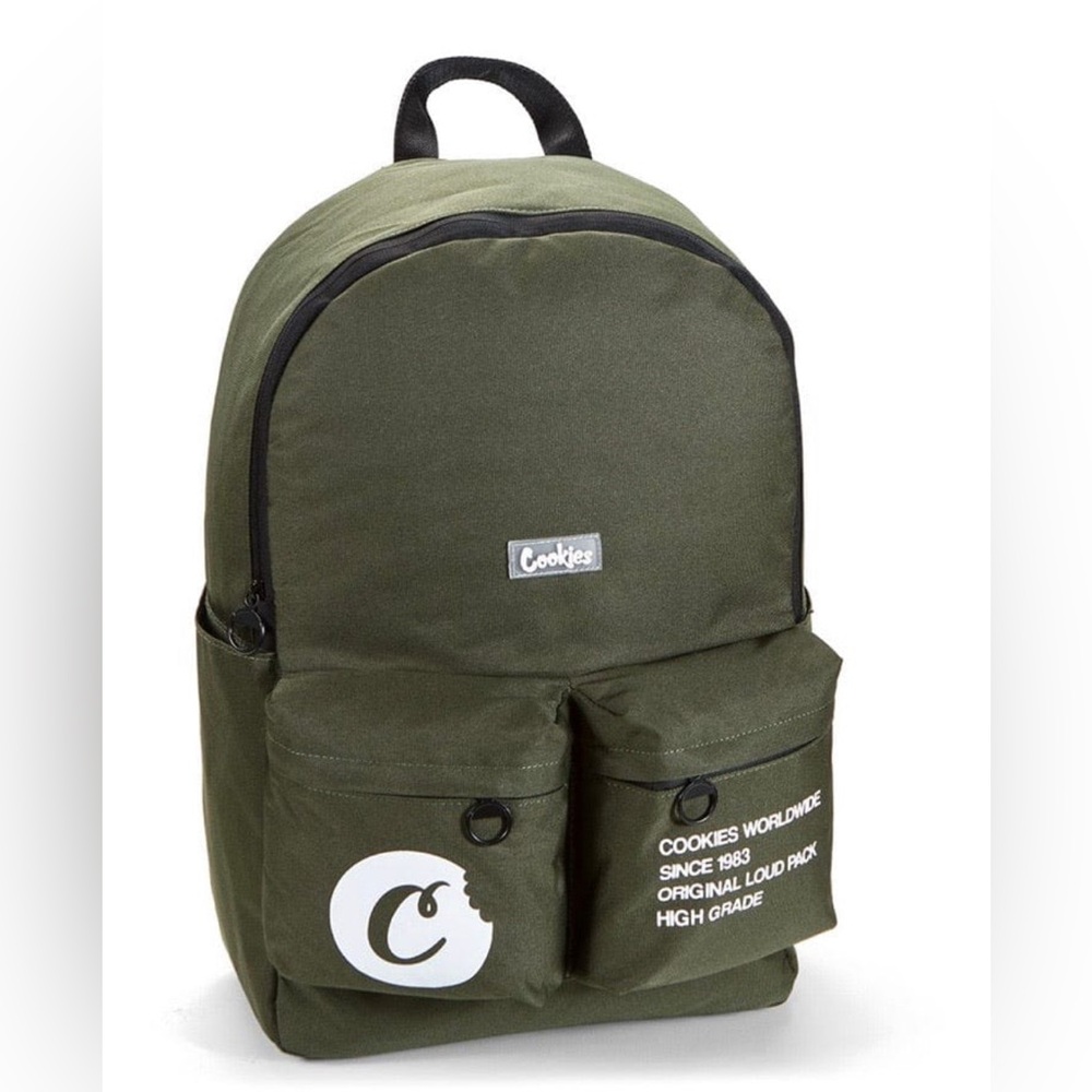 Cookies Olive Green Backpack NWT